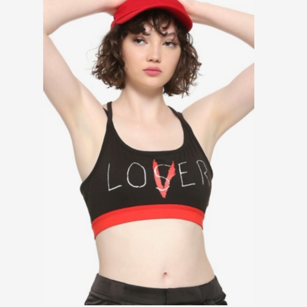 IT LOVER LOSER SPORTS BRA NWTs